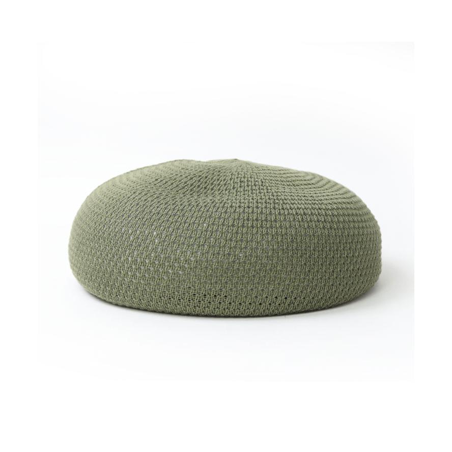 Regnuu アゼ編みバンブー ベレー帽 メンズ レディース 帽子 ベージュ | Regnuu | 07