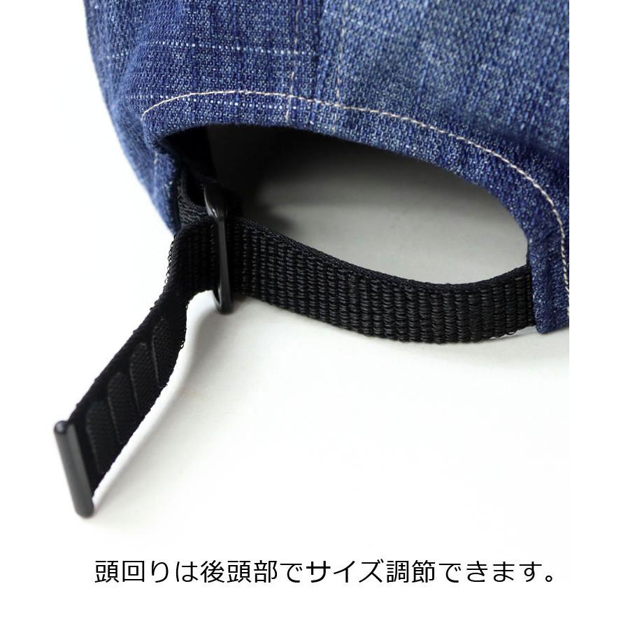 Regnuu ウォッシュデニム ジェットキャップ メンズ レディース 帽子 デニムキャップ コットン100％ ユニセックス 大きいサイズ 調整可能 | Regnuu | 07