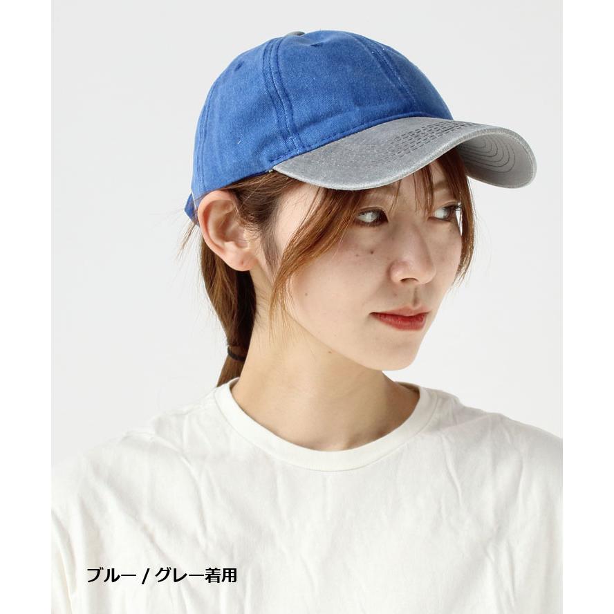 Regnuu ピグメントバイカラー ローキャップ 帽子 メンズ レディース 大きいサイズ 春 夏 春夏 | Regnuu | 07