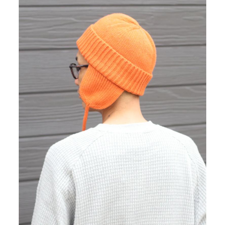 Regnuu イヤーフラップ ウール混 ニットワッチ ニット帽 耳あて レディース メンズ 帽子 あったかい 防寒帽子 秋 冬 秋冬 防寒 暖かい かわいい 防風 | Regnuu | 09