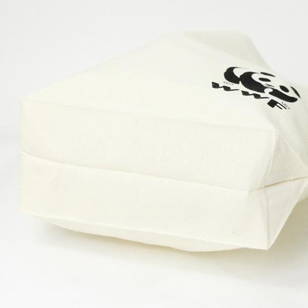 トートバック エコバッグ 小さめ WWF コットン トートバッグ ミニ 安い コンビニ 折りたたみ トートバッグ | WWF | 05