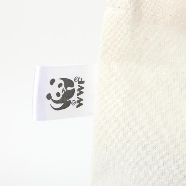トートバック エコバッグ 小さめ WWF コットン トートバッグ ミニ 安い コンビニ 折りたたみ トートバッグ | WWF | 07