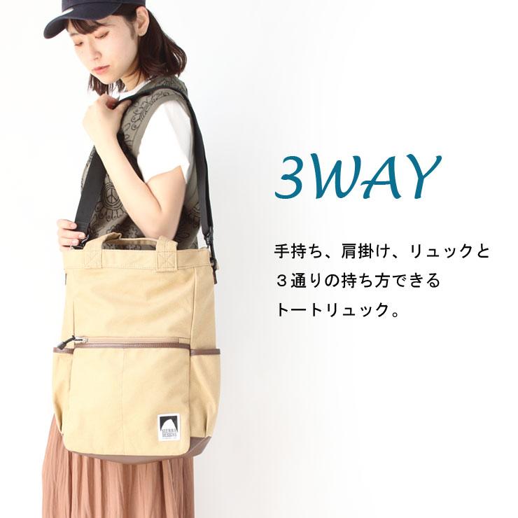 シエラデザインズ SIERRA DESIGNS キャンバス 3WAY トート リュック 20919290 バッグ 斜め掛け メンズ レディース | SIERRA DESIGNS | 03