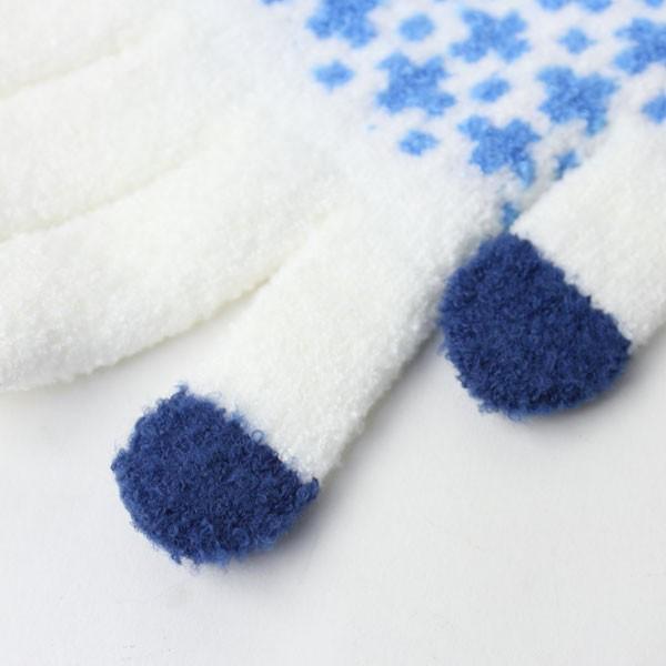 手袋 レディース 暖かい スマホ対応 日本製 ふわふわ あったか スマホ手袋 タッチパネル可 あったか手袋 防寒手袋 裏ボア / 返品・交換不可 | protocol | 04