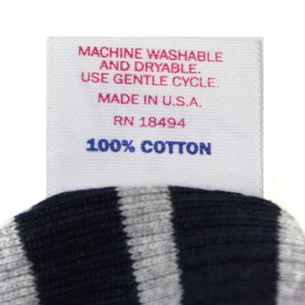 ニット帽 メンズ 大きいサイズ 春夏 レディース 春 夏 大きいサイズ Robert P.Miller ボーダーワッチキャップ 米国製 国内正規品 コットン 綿 | Robert P. Miller | 14