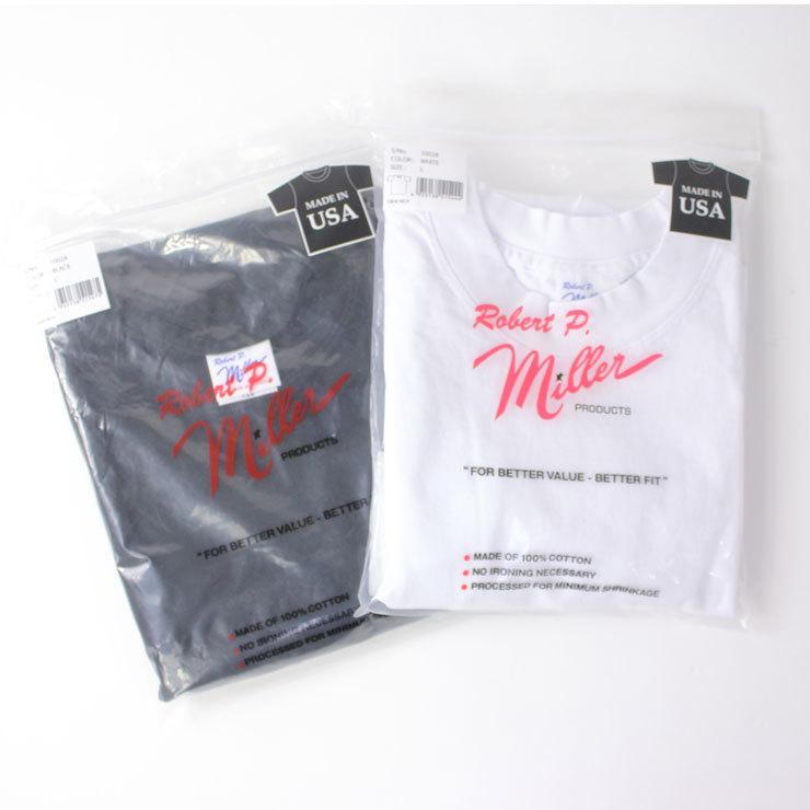 Tシャツ 無地 メンズ 半袖 レディース ロバート ピー ミラー Robert P.Miller USA クルーネック 半袖 Ｔシャツ 正規品 パック アメリカ製 服装 女子 春 夏 春夏 | Robert P. Miller | 03