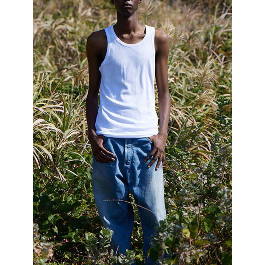 爆買 / Robert P.Miller ロバートピーミラー Panel Rib Tanktop パネルリブ タンクトップ 2枚セット 110C メンズ 綿100% インナー ノースリーブ 春 夏 春夏 | Robert P. Miller | 05