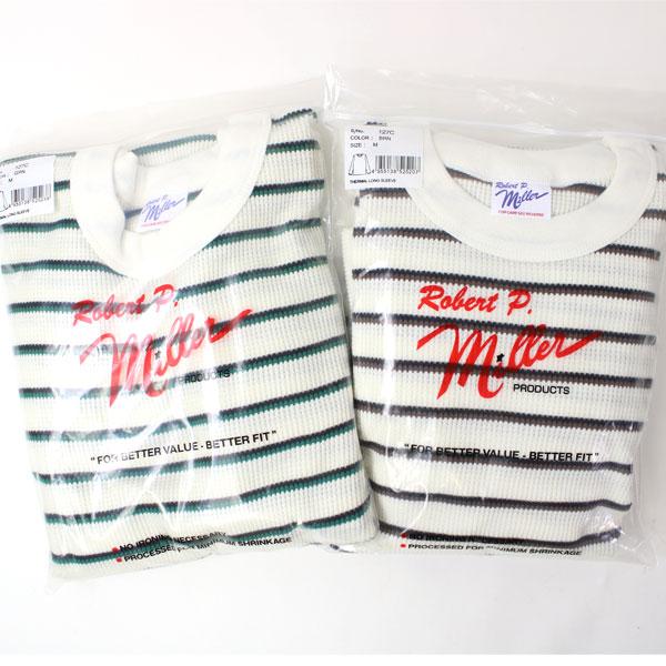 ロベルト・ピー・ミラー Robert P.Miller ワッフル ロングスリーブ Tee 127C インナーカットソー | Robert P. Miller | 07