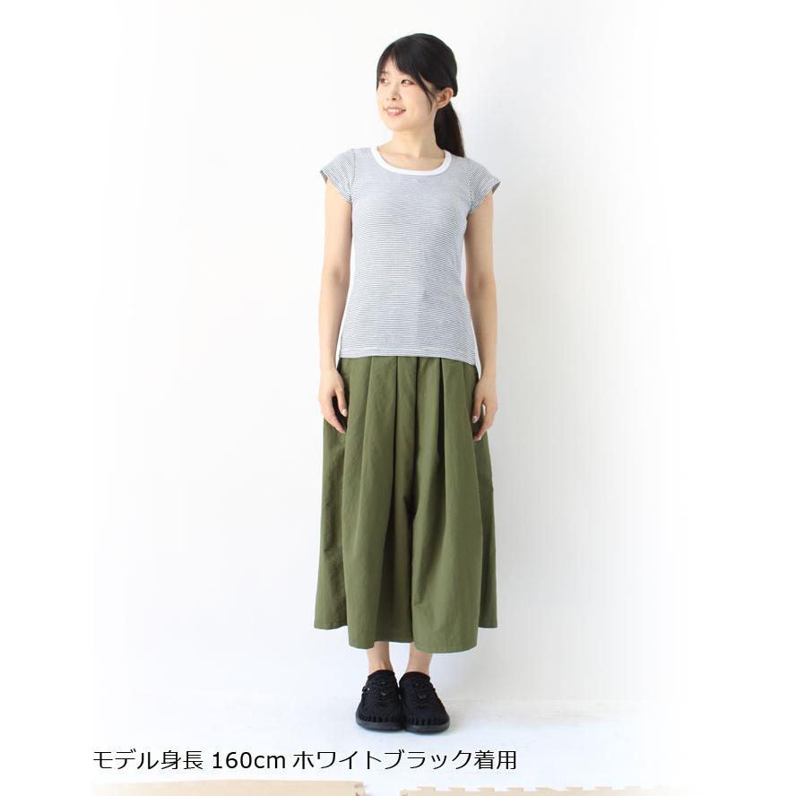 レディース トップス 半袖 レディースインナー ロバート ピー ミラー Robert P.Miller パネルリブ 半袖 Tシャツ 807C 綿100% 肌着 | Robert P. Miller | 05