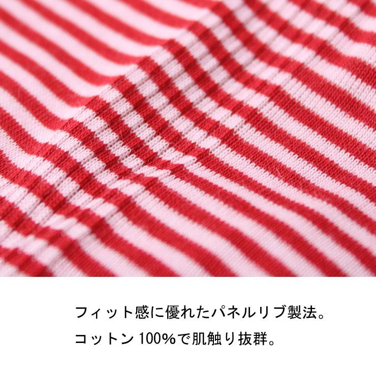 タンクトップ レディース ボーダー Robert P.Miller ロバート ピー ミラー パネルリブ 848c 春 夏 春夏 ノースリーブ Tee | Robert P. Miller | 07