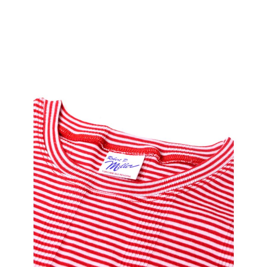 タンクトップ レディース ボーダー Robert P.Miller ロバート・ピー・ミラー  パネルリブ 848c 春 夏 春夏 ノースリーブ Tee | Robert P. Miller | 22