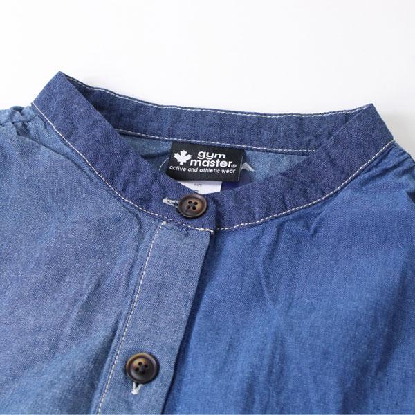 gym master シャンブレー ワンピース G321752 ジムマスター レディース ワンピース ノースリーブ UV ケア 春 夏 春夏 | gym master | 06