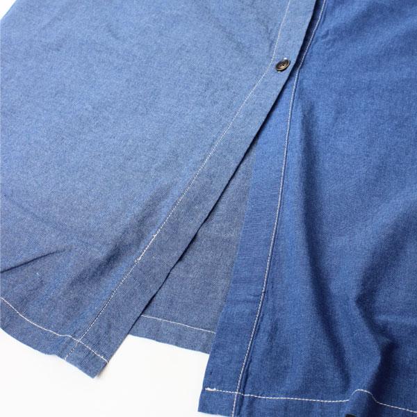 gym master シャンブレー ワンピース G321752 ジムマスター レディース ワンピース ノースリーブ UV ケア 春 夏 春夏 | gym master | 10