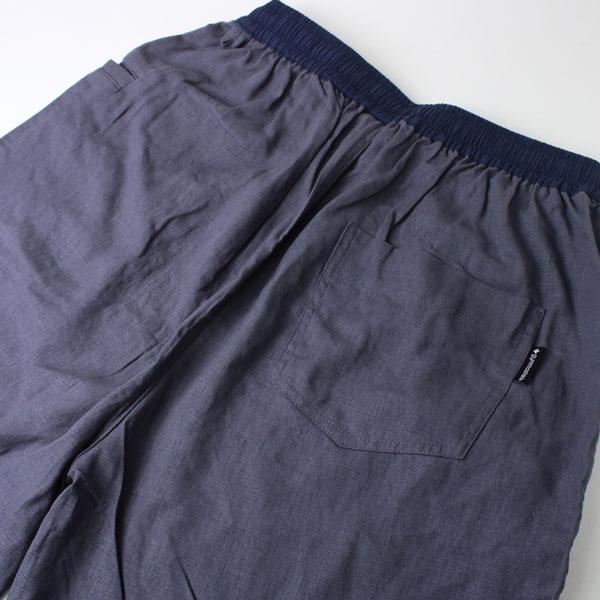 gym master ジムマスター 麻レーヨン ワイド パンツ G321759 メンズ レディース ユニセックス キャンプ ファッション 涼しい 夏の定番 麻素材 | gym master | 14