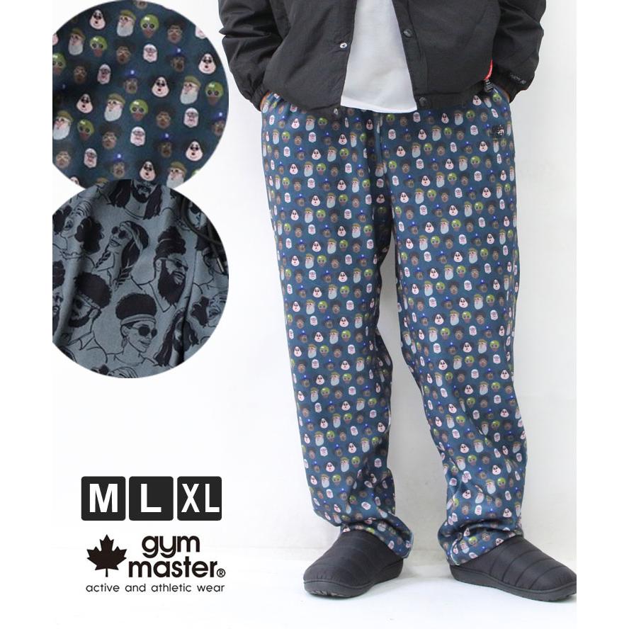 ジムマスター gym master ニットフリースハッピーペイント パンツ G433719 フリース ニット レスラー メンズ レディース | gym master