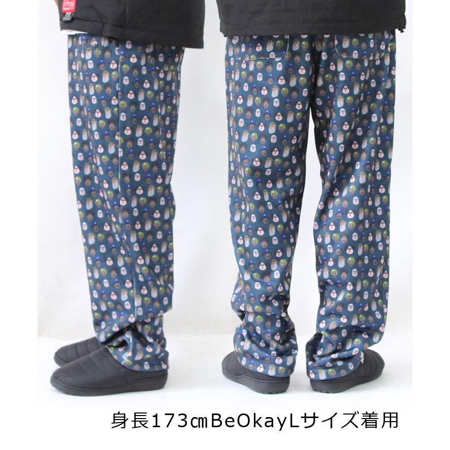 ジムマスター gym master ニットフリースハッピーペイント パンツ G433719 フリース ニット レスラー メンズ レディース | gym master | 09