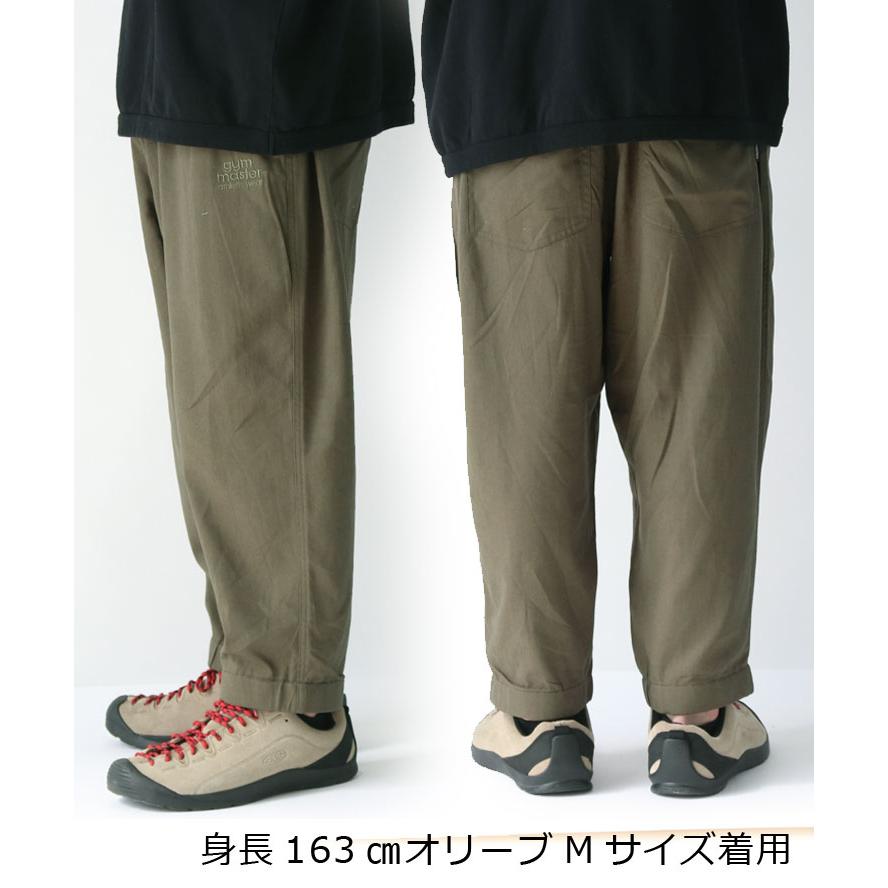 ジムマスター パンツ gym master 麻レーヨン クロップド パンツ G521723 メンズ レディース パンツ アンクルパンツ メンズ | gym master | 08