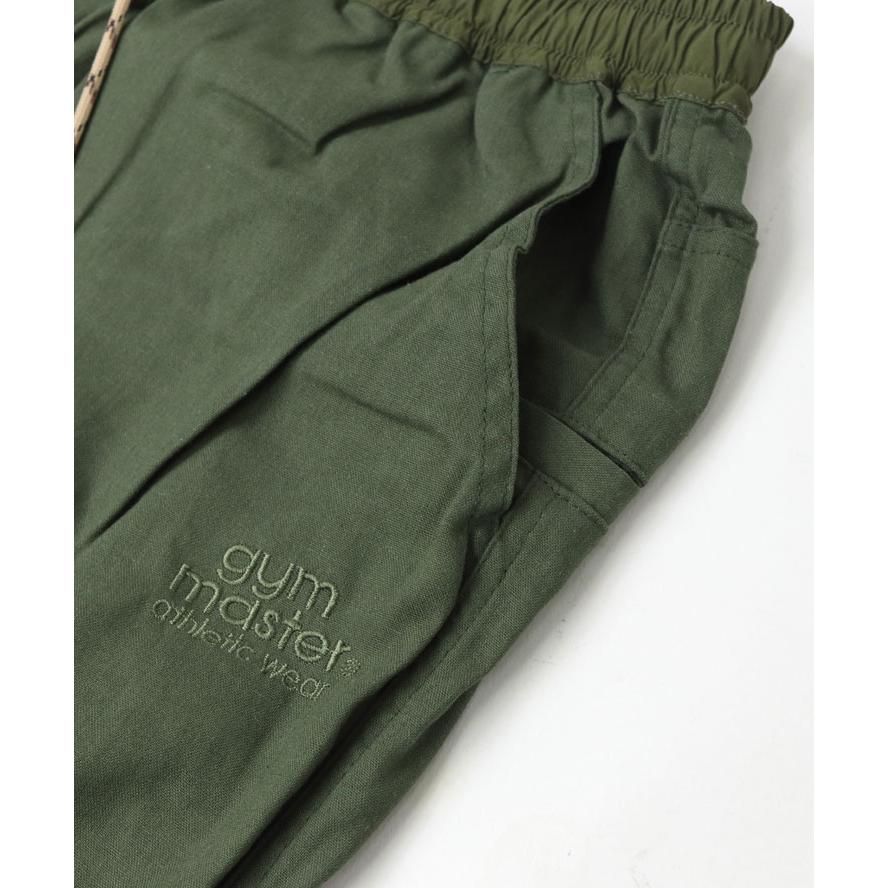 ジムマスター パンツ gym master 麻レーヨン クロップド パンツ G521723 メンズ レディース パンツ アンクルパンツ メンズ | gym master | 12