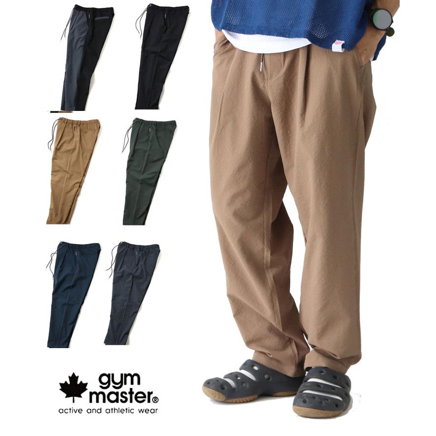 gym master ジムマスター ULシアサッカーカータックパンツ メンズ 夏用 ズボン メンズ パンツ レディース プロトコル G533702 | gym master