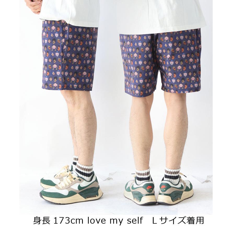 爆買 gym master ジムマスター ハッピーペイントショーツ メンズ 大きいサイズ レディース 覆面レスラー G533707 | gym master | 14