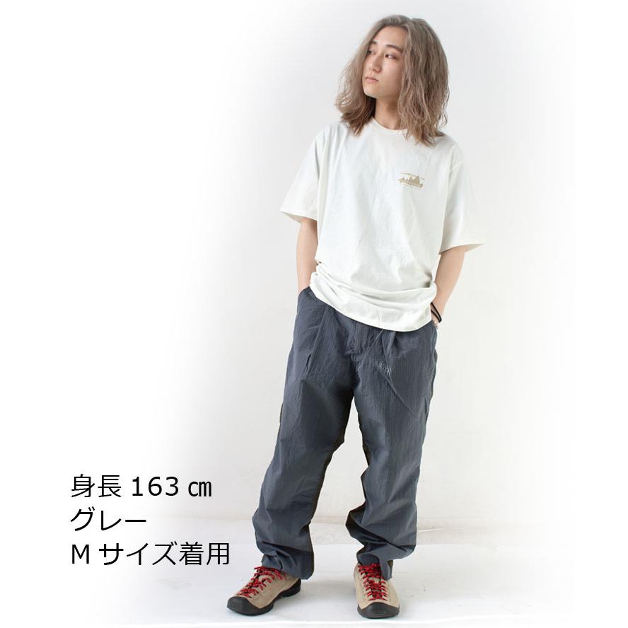 ジムマスター パンツ メンズ レディース gym master リップストップナイロンタックパンツ G533712 タックパンツ ナイロンパンツ | gym master | 05