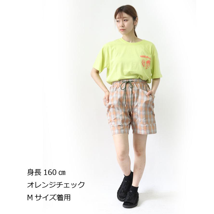 gym master ジムマスター オンブレチェック ガーデニングショーツ  ショートパンツ メンズ ブランド 大きいサイズ レディース G533747 | gym master | 04