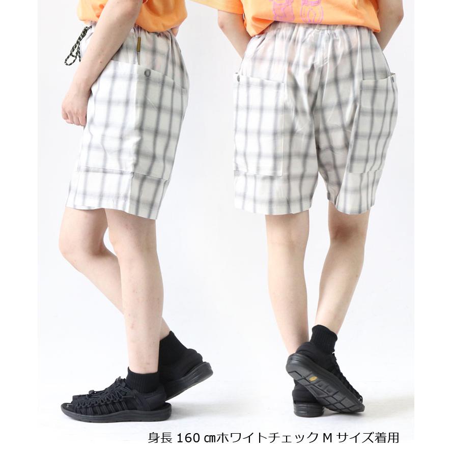 gym master ジムマスター オンブレチェック ガーデニングショーツ  ショートパンツ メンズ ブランド 大きいサイズ レディース G533747 | gym master | 06