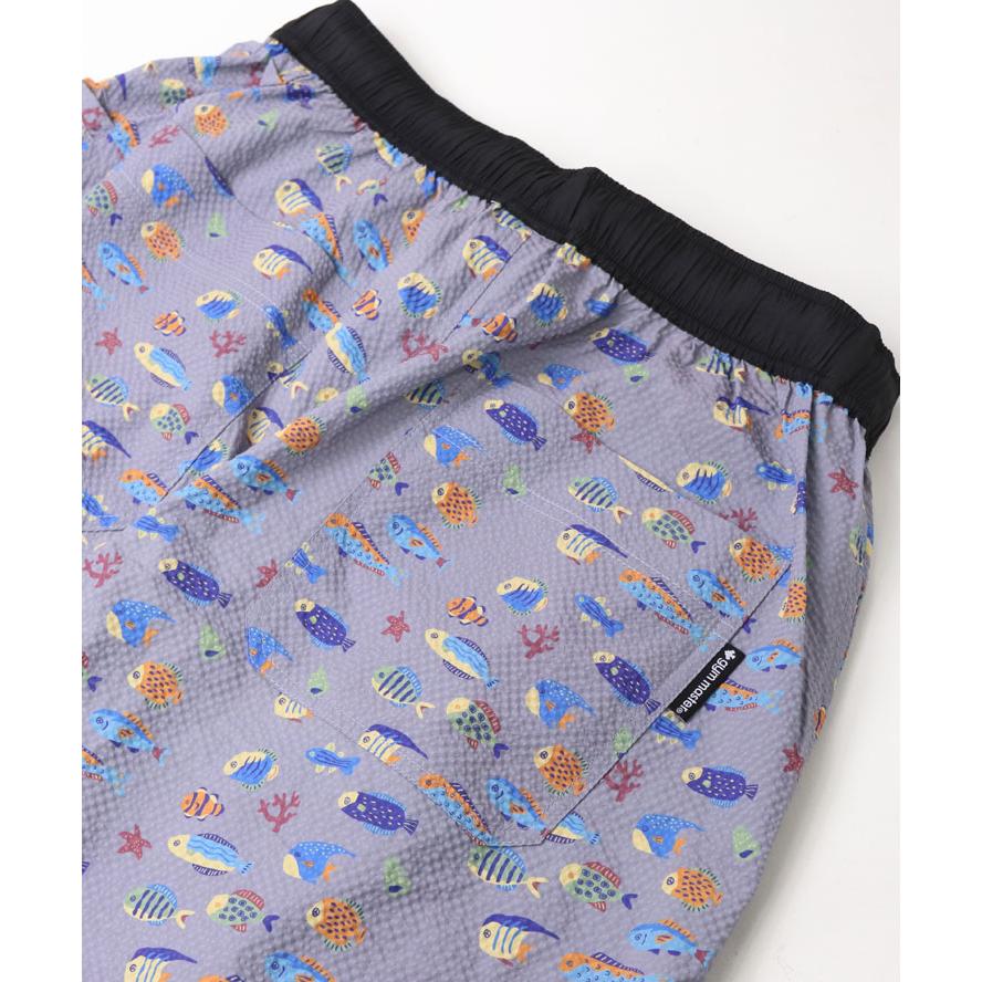 爆買 gym master ジムマスター ULシアサッカーハッピーペイント ショートパンツ ショーツ メンズ レディース  G533769 | gym master | 14