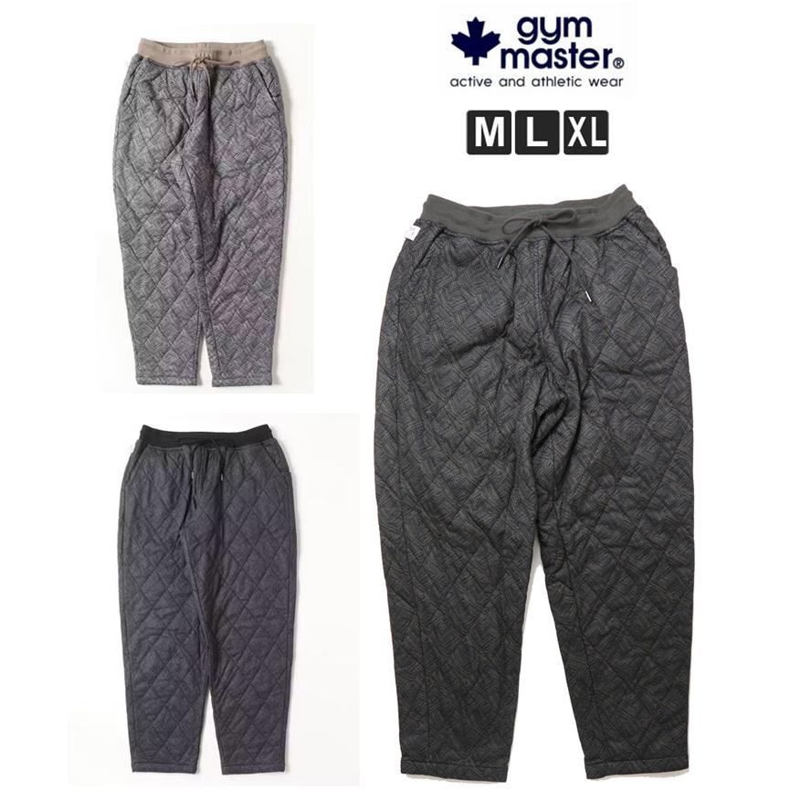 送料無料 ジャガードキルトパンツ メンズ レディース AW 秋冬 新作 秋新作 冬新作 人気 流行 定番 2025 ジムマスター gym master G621776 04 34 ボトム 長ズボン 中綿 キルティングパンツ アパレル 防寒 軽量 ウェア チャコール ブラウン 服 gym master（ジムマスター） ジャガードキルトパンツ G621776 メンズ