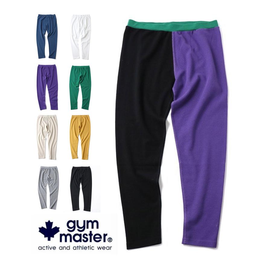 gym master ジムマスター  ダブルフェイスレギンス G633728 メンズ レディース スパッツ インナー おしゃれ メンズ レディース 秋 冬 秋冬 | gym master