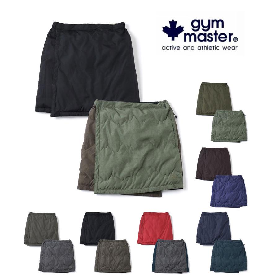 gym master ジムマスター RVマウンテン キルト ラップ スカート G633745 レディース 巻きスカートリバーシブル 中綿 部屋着 秋 冬 秋冬 | gym master