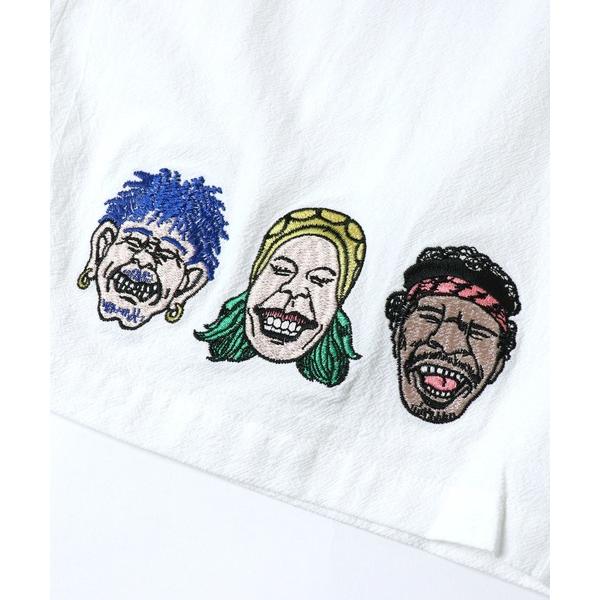 gym master ジムマスター ハーフパンツ メンズ 夏用 JUST SMILE 刺繍 ショートパンツ 短パン 軽い おしゃれ カジュアル G721750 | gym master | 07