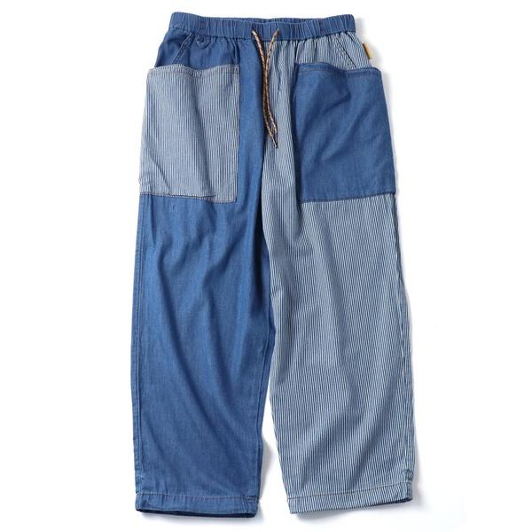 gym master ジムマスター デニムパンツ メンズ ライトデニム ガーデニングパンツ ワークパンツ コットン カジュアル アウトドア 春夏 G721753 | gym master | 07