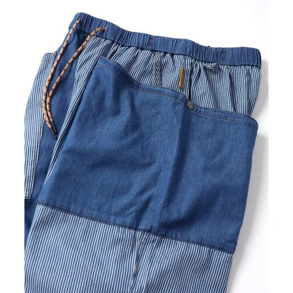 gym master ジムマスター デニムパンツ メンズ ライトデニム ガーデニングパンツ ワークパンツ コットン カジュアル アウトドア 春夏 G721753 | gym master | 09