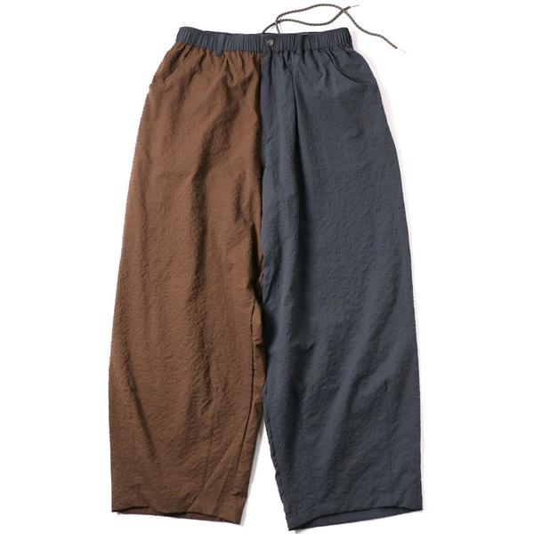 gym master ジムマスター ワイドパンツ メンズ 夏 シアサッカー ペインター 涼しい 軽量 薄手 イージーパンツ ゆったり カジュアル G733723 | gym master | 08