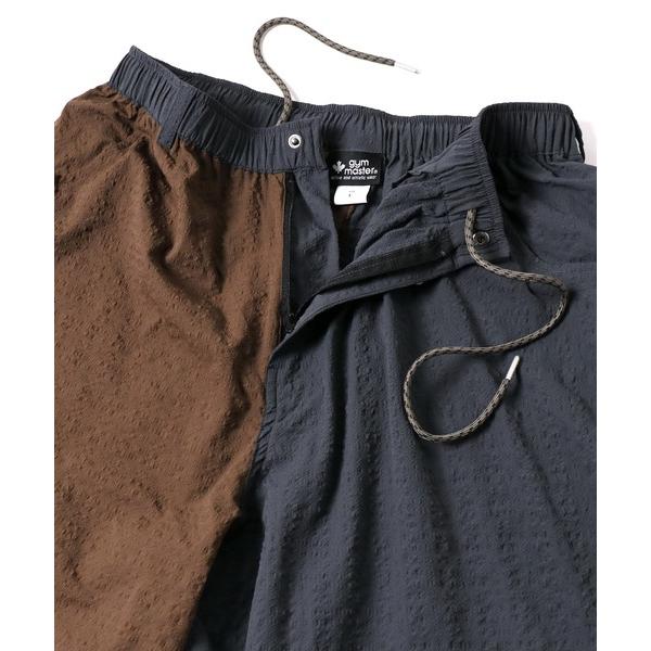 gym master ジムマスター ワイドパンツ メンズ 夏 シアサッカー ペインター 涼しい 軽量 薄手 イージーパンツ ゆったり カジュアル G733723 | gym master | 10