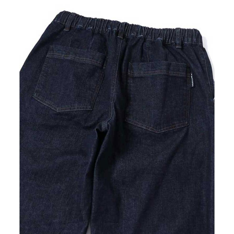 爆買 / gym master ジムマスター ストレッチデニム＆ツイル バレルパンツ G833723 デニムパンツ ワイドパンツ イージーパンツ ゆったり アウトドア | gym master | 11