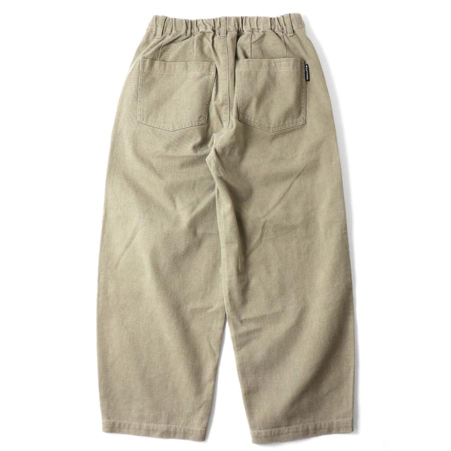 gym master ジムマスター 起毛ツイル バレルパンツ G845797 レディース カーブパンツ ワイドパンツ ロングパンツ コットン100％ ゆったり 体型カバー カジュアル | gym master | 07