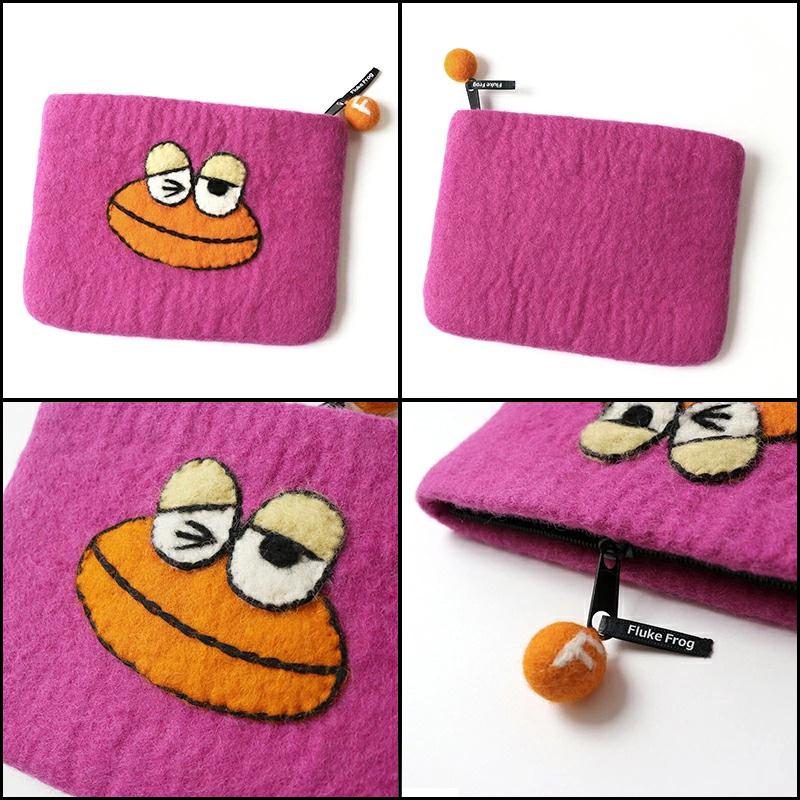 Fluke Frog by  gym master フロックフロッグ by ジムマスター カエルフェルトポーチ F299716 | Fluke Frog | 04