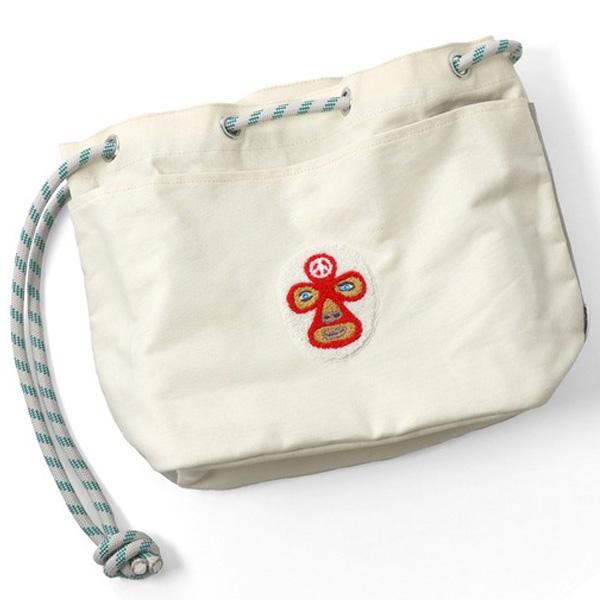 覆面レスラー バッグ ブランドgym master ジムマスター サガラ刺繍 キャンバストートバッグ G321788 | gym master | 04