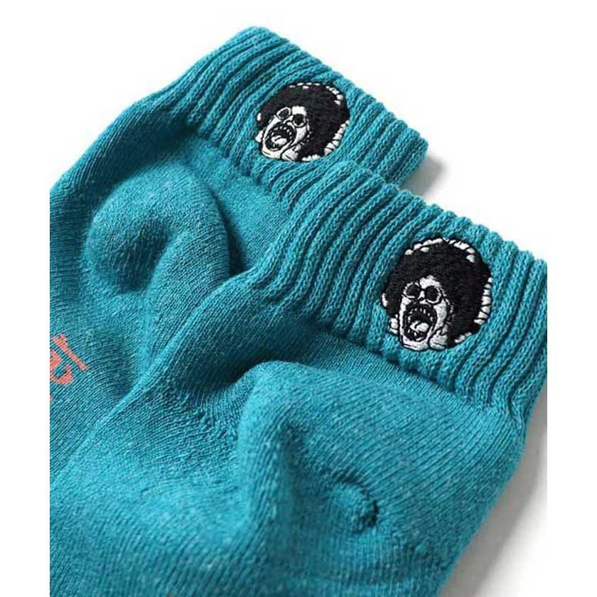 gym master ジムマスター SMILE 刺繍 麻混 ソックス 靴下 メンズ レディース G366718 春 夏 春夏 | gym master | 07