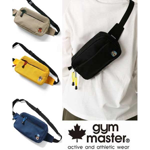 gym master ジムマスター ハッピー 刺繍 ボディバック G421733 | gym master