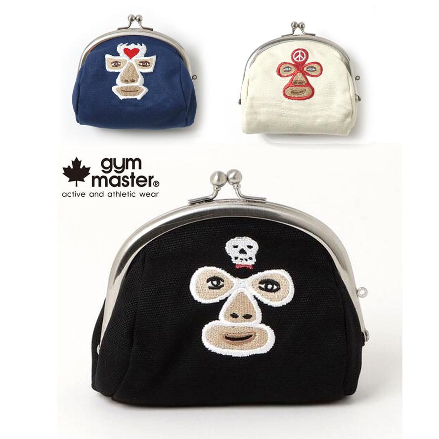 ジムマスター メンズ レディース ポーチ gym master 覆面レスラー ガマグチ ポーチ G421735 小物入れ 覆面レスラー キャンプ | gym master