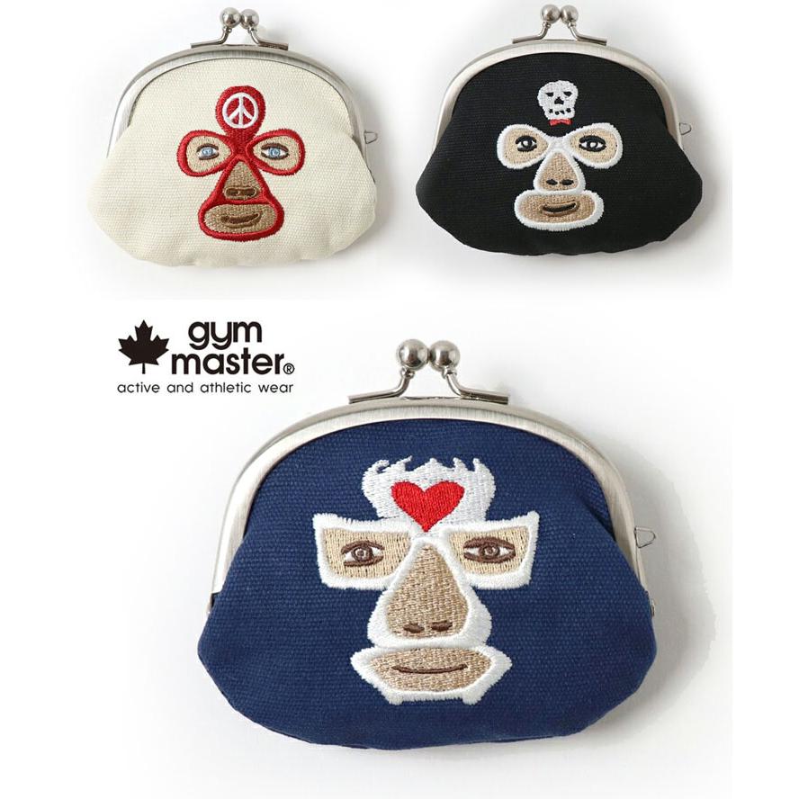 ジムマスター メンズ レディース ポーチ gym master 覆面レスラー ガマグチ ミニ ポーチ G421736 小物入れ 覆面レスラー キャンプ | gym master