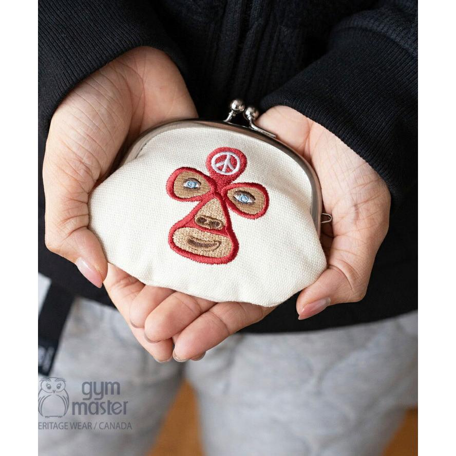 ジムマスター メンズ レディース ポーチ gym master 覆面レスラー ガマグチ ミニ ポーチ G421736 小物入れ 覆面レスラー キャンプ | gym master | 04