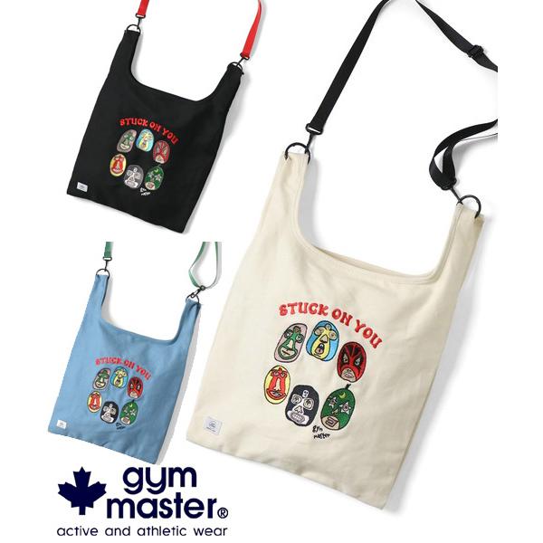 gym master ジムマスター 2WAY刺繍キャンバスショルダーSTUCK ON YOU G421794 | gym master