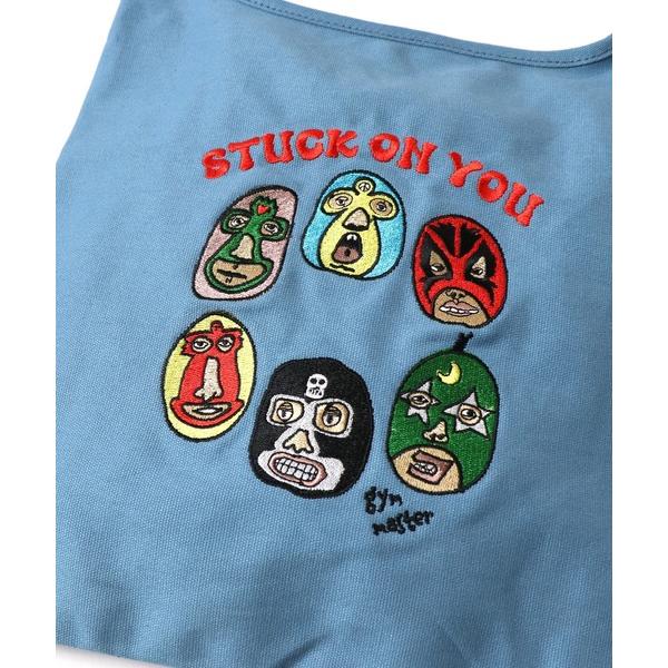 gym master ジムマスター 2WAY刺繍キャンバスショルダーSTUCK ON YOU G421794 | gym master | 05