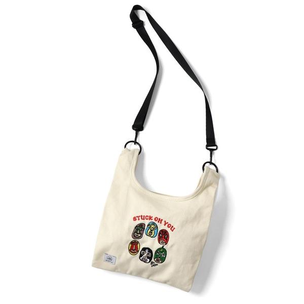 gym master ジムマスター 2WAY刺繍キャンバスミニショルダーSTUCK ON YOU G421795 | gym master | 05