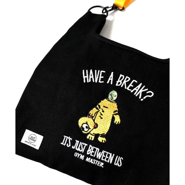 gym master ジムマスター 2WAY刺繍キャンバスミニショルダーHAVE A BREAK G421797 | gym master | 06
