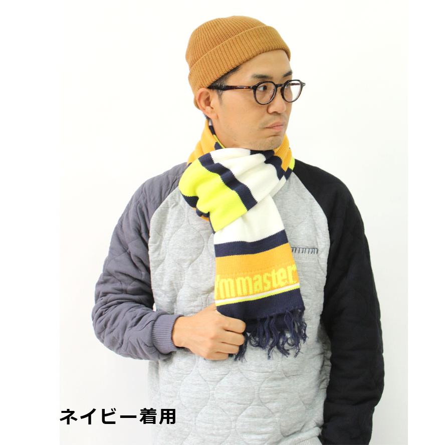 マフラー メンズ レディース ジムマスター gym maste ウール混 ニットニットマフラー G457746 通勤 通学 ロング 秋 冬 秋冬 ギフト | gym master | 05